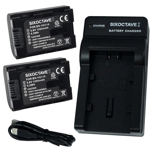 Amazon | SIXOCTAVE 日本 ビクター 用 リチウムイオンバッテリー BN
